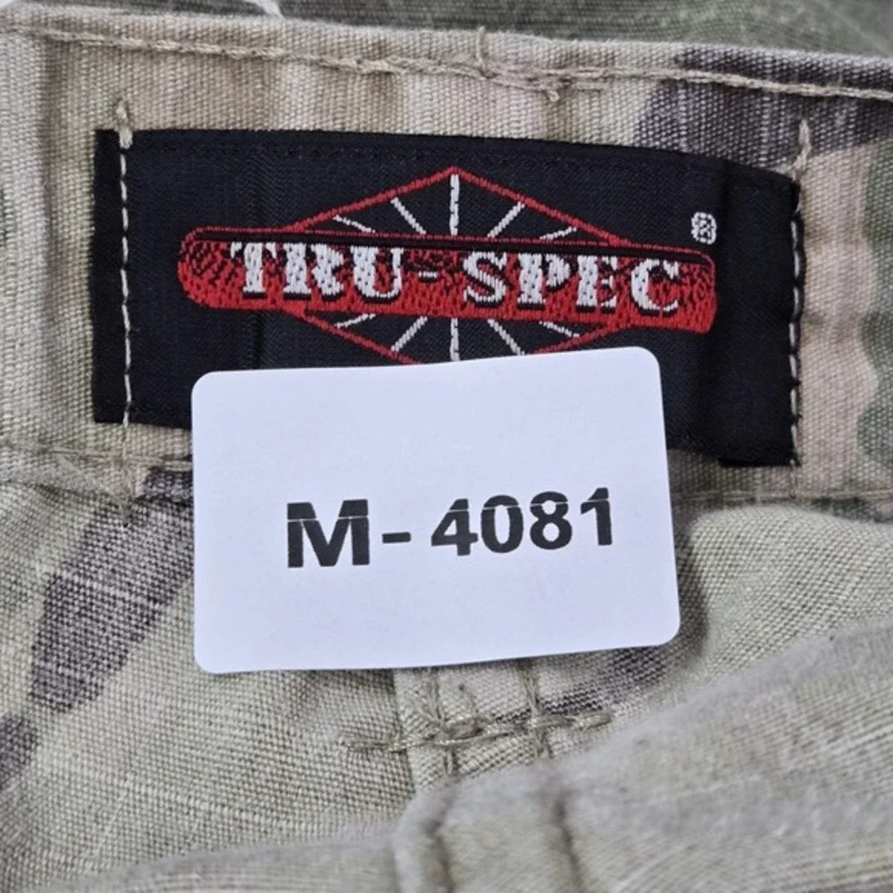Tru-Spec‎ Men Pants 35x31 Camouflage Cargo Ripstop Button